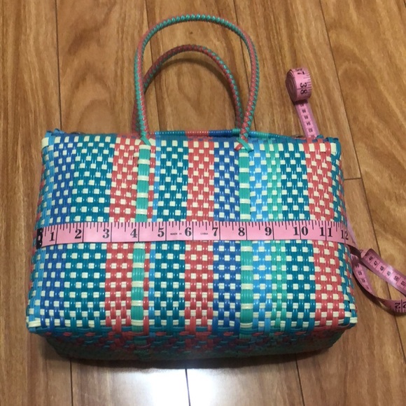 Woven basket bag - Picture 5 of 8